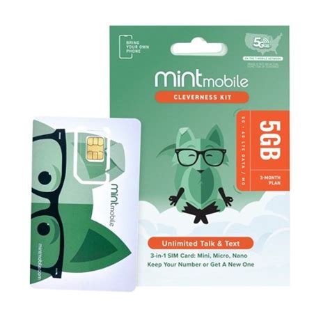 does mint mobile offer nfc sim cards for android phones|mint mobile sim card.